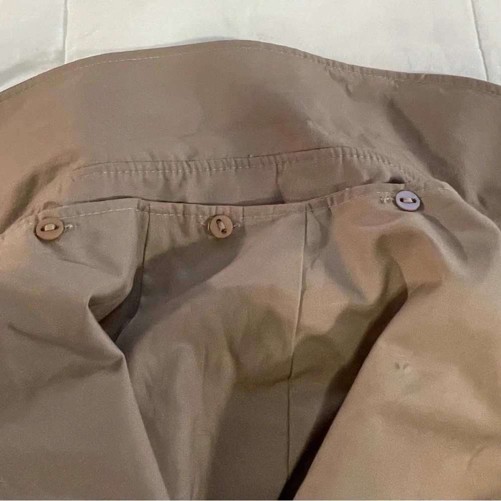 Halogen Women's Beige  Hooded Trench Coat - Picture 5 of 5